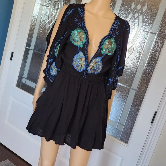 FREE PEOPLE DRESS SZ XSm - Picture 6 of 15